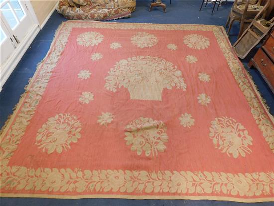 A Bessarabian carpet, Ukraine, circa 1900 10ft 11in. x 19ft 10in. (333 x 330cm.)